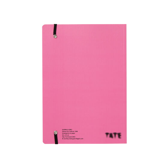 Guerrilla Girls Dearest Art Collector notebook